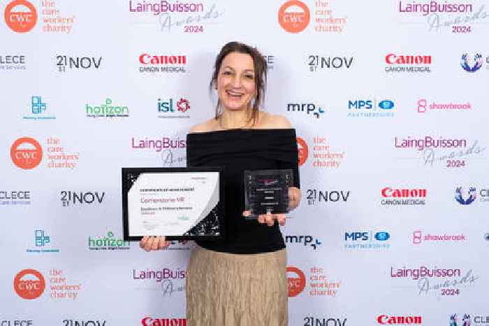  Innovative VR Programme Wins National Award for Transforming Children's Services