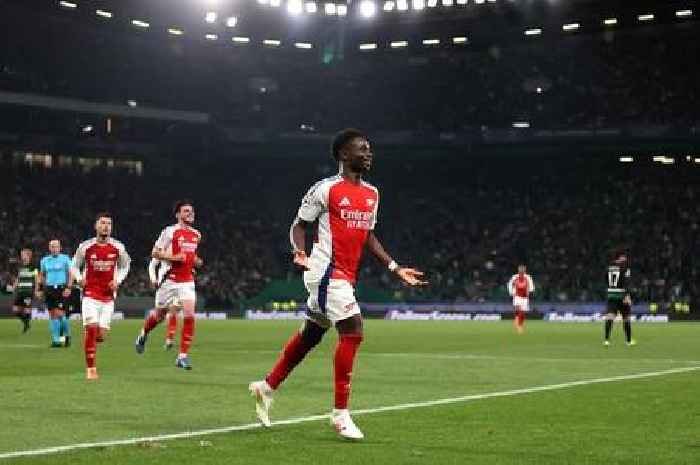 Bukayo Saka reveals what pleased him in dominant Arsenal win as Champions League statement made