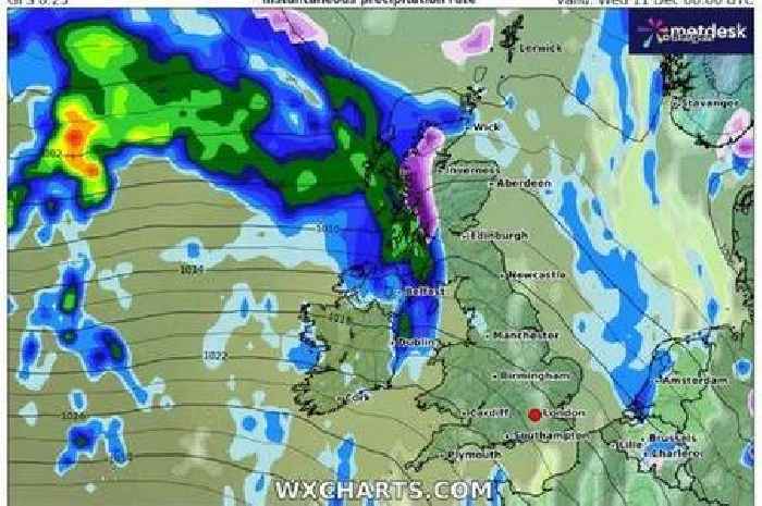 Exact times and areas to be hit by 60 hours of snow as Arctic blast looms