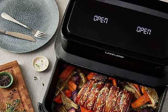 Lakeland's 9L air fryer that 'cooks everything' now £85 less for Black Friday