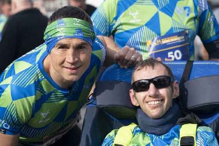 Kevin Sinfield takes MND challenge for Rob Burrow from Gloucester to Bristol