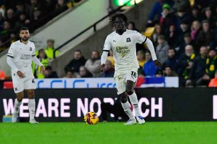 Darko Gyabi thankful Plymouth Argyle will have large away support at Bristol City