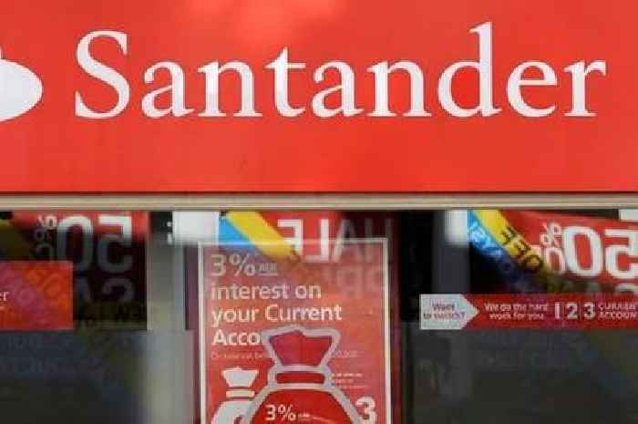 Santander warns customers as they wake up to £352 less in bank account