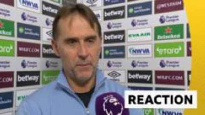 West Ham unlucky with decisions against Arsenal - Lopetegui