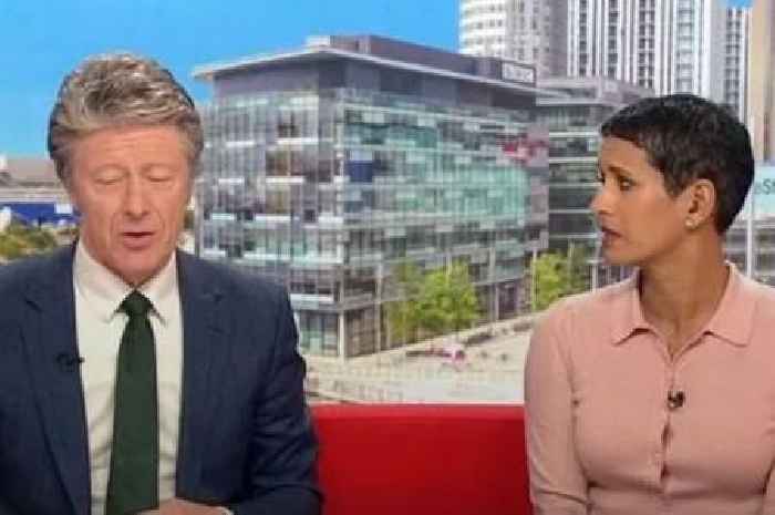 Naga Munchetty halts BBC Breakfast after being forced to issue Charlie Stayt correction