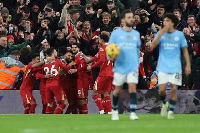 Pep hits back at Anfield after Liverpool widen chasm to listless Man City