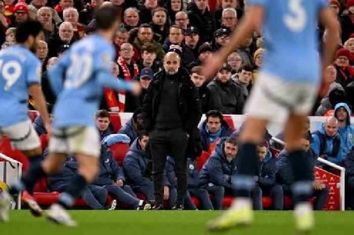 What Pep Guardiola did to Liverpool fans as Man City boss emulates Jose Mourinho as Arsenal watch on