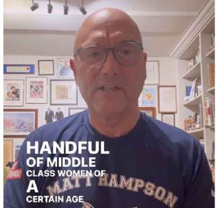 Gregg Wallace says accusations against him come from 'middle-class women of a certain age'