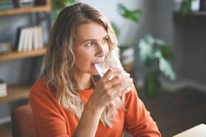 Expert says drinking water 'before and after' meal helps 'break down food'