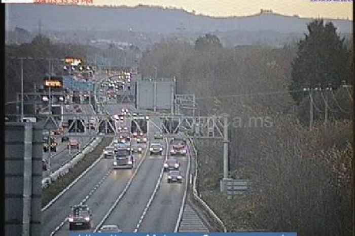 Live: M4 traffic after vehicle fire closes lanes near Bristol