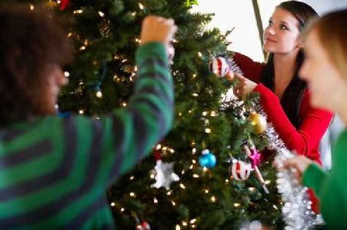 5 minute hack to make Christmas tree look full and fluffy