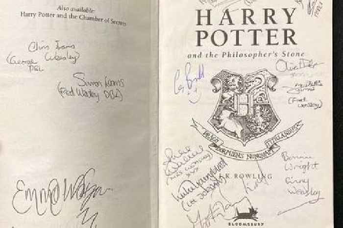 Harry Potter auction sees rare copies of popular books sold for £151K