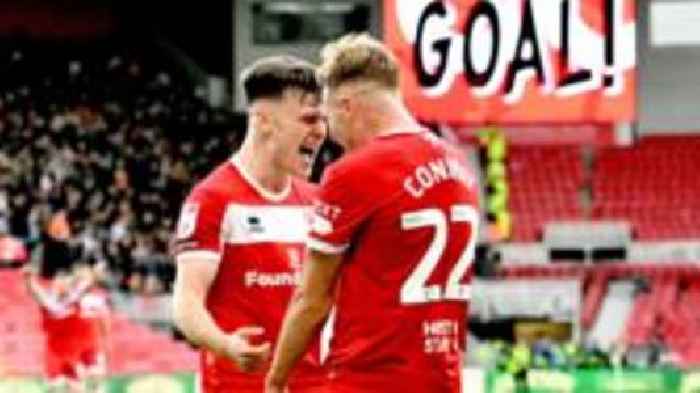 Boro's Conway 'loves' playing alongside Doak