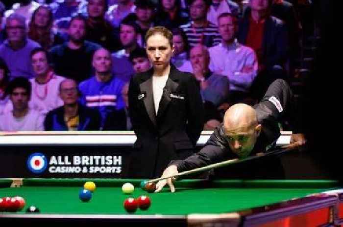 I was in UK Championship snooker final and Ronnie O'Sullivan said I'm the best – now I'm back working in Next