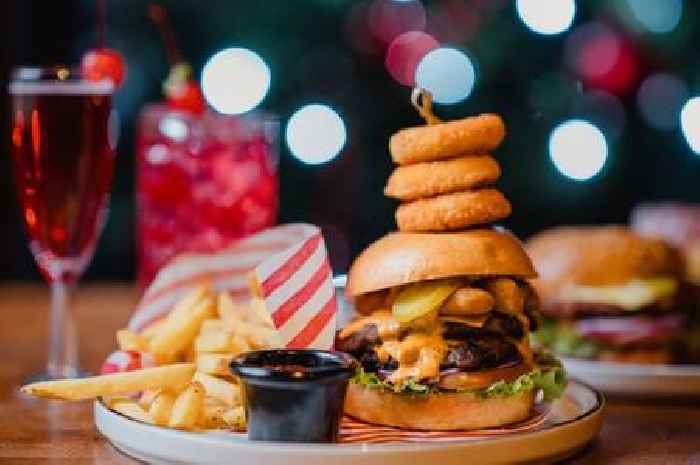 TGI Fridays launch festive menu with two courses from £22 including 'Santa's Smash Burger'