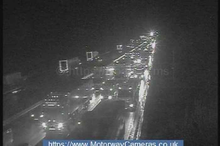 Live M6 updates as crash leads to Staffordshire snarl-up