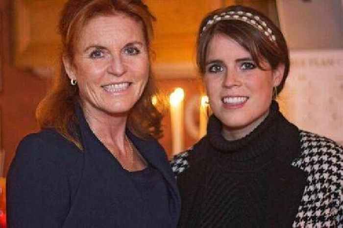 Princess Eugenie shares rare snap of sons on Christmas day out with gran Sarah Ferguson