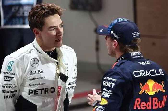 George Russell claims 'bully' Max Verstappen made chilling 'crash' threat as F1 war erupts