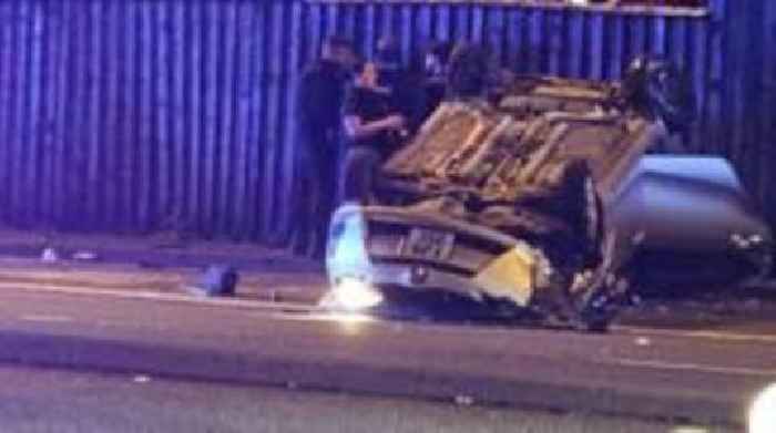 Man, 18, killed as car crashes in police chase