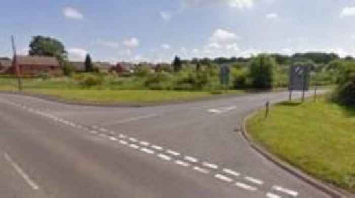 Man dies in crash between motorbike and van