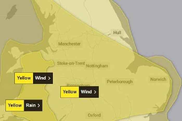 Storm Darragh named as yellow weather warning issued for Hull and East Yorkshire