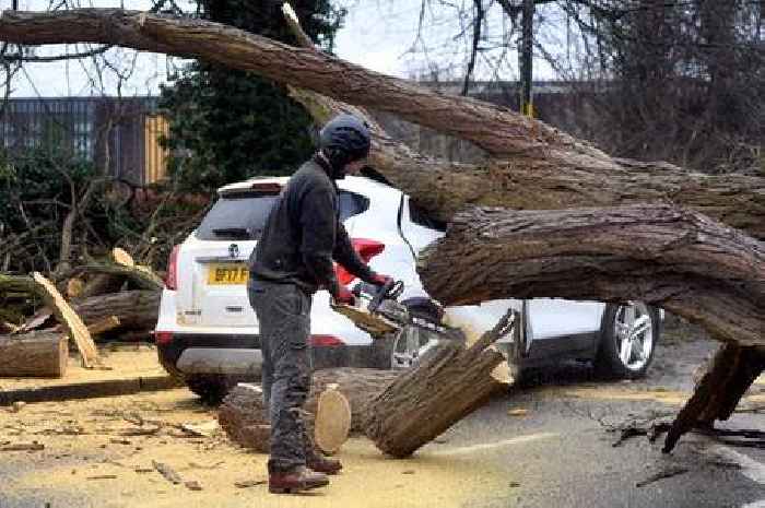 Live traffic and weather warnings as Storm Darragh heads to Gloucestershire