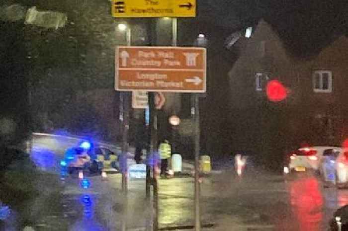 Live updates as police shut Stoke-on-Trent road after crash