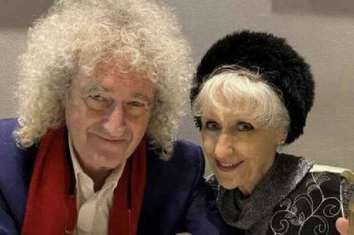 Brian May's wife shares major health update on Queen star after 'scary' stroke