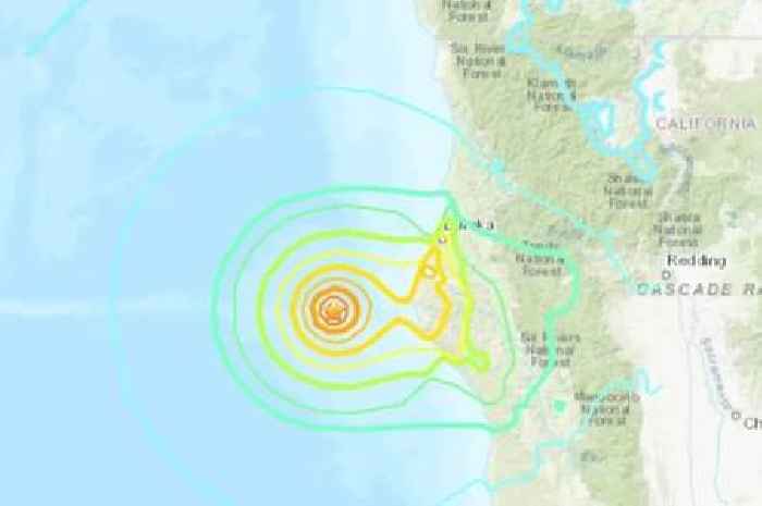 Massive earthquake off California coast triggered tsunami warning