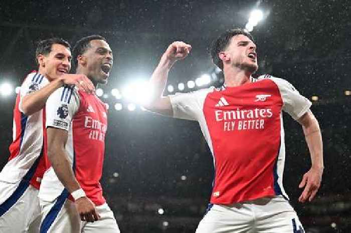 Declan Rice fires telling Arsenal message as title race advantage over Liverpool becomes clear