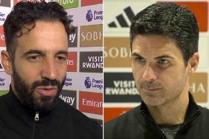 Mikel Arteta hits back at Ruben Amorim claim after he shares what he noticed about Arsenal