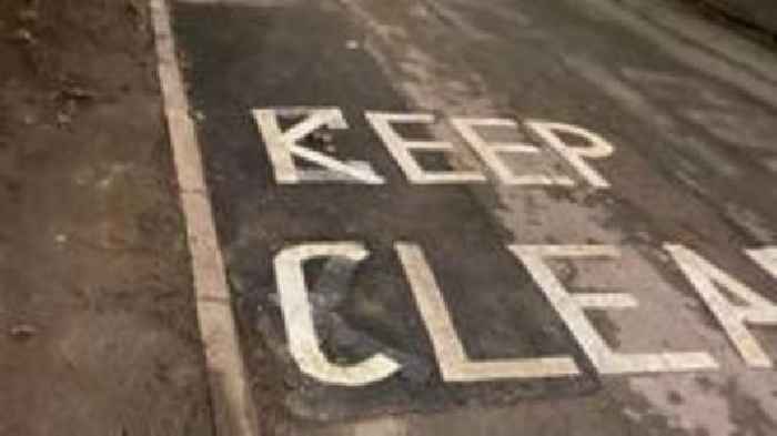 Now that's klear! Misspelt road marking outside school gets corrected