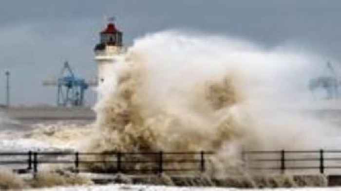 Rare red wind warning issued as Storm Darragh approaches