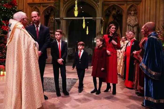 Prince Louis' touching note as he joins siblings and mum Kate at carol concert