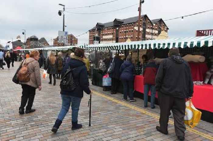 Storm Darragh cancels Christmas Market at Gloucester Quays amid severe weather safety fears