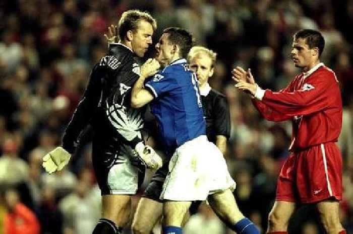 Every Merseyside derby red card from Prem's dirtiest game when two tribes go to war