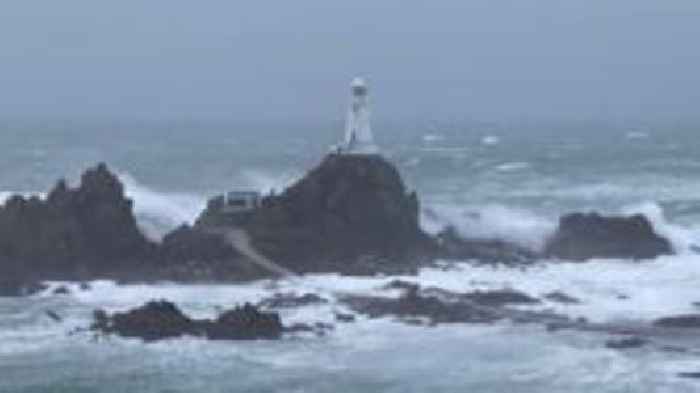 Flights cancelled as Storm Darragh worsens