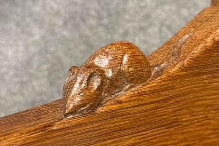 Family collection of 'Mouseman' furniture with unique mark sells for huge sum at auction