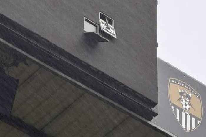 Storm Darragh: Notts County match called off after scoreboard damaged by winds