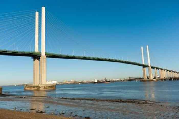 Diversion details as M25 Dartford Crossing closed by Storm Darragh