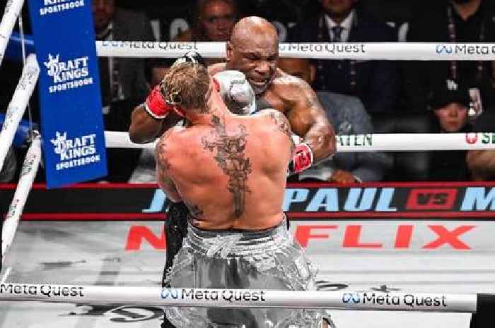 Mike Tyson gets new trilogy fight offer after losing to Jake Paul