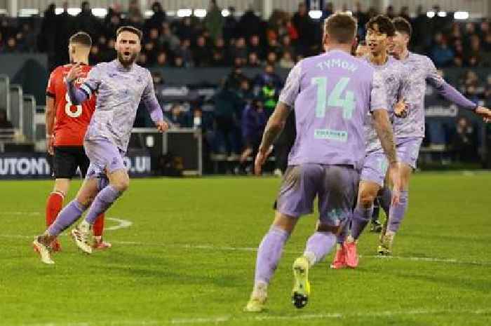 Swansea City come from behind to earn point at Luton Town thanks to Matt Grimes strike