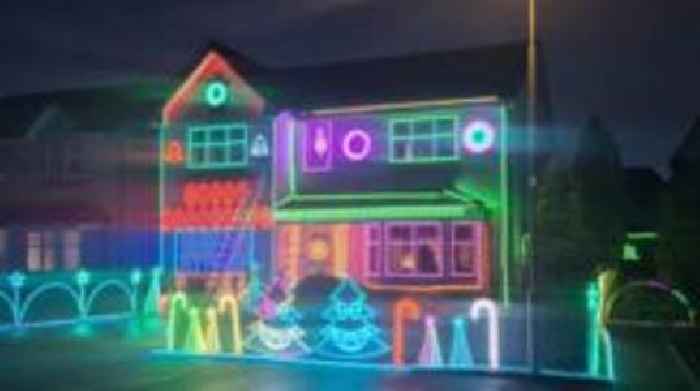 The house with the 24,000 light Christmas display