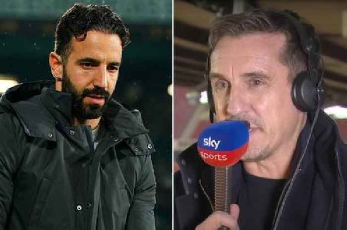 Gary Neville tears into Ruben Amorim for making same big mistake as Erik ten Hag at Man Utd