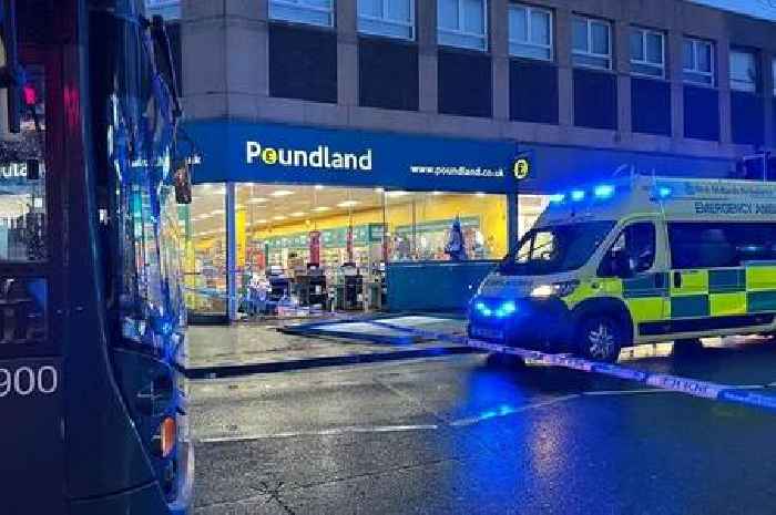 Woman hurt as Storm Darragh winds blow out Poundland window in Kings Heath