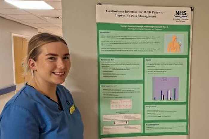 Young Scots nurse pioneers new MND pain management approach