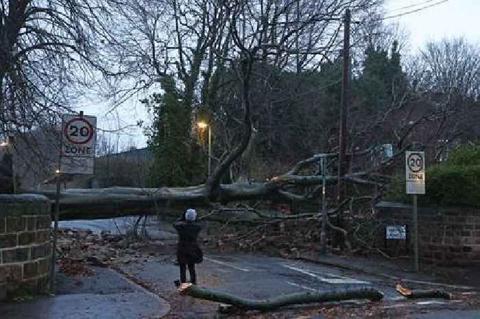 Storm Darragh Sunday update as Met Office issues new 12-hour warnings for 115 areas of England and Wales