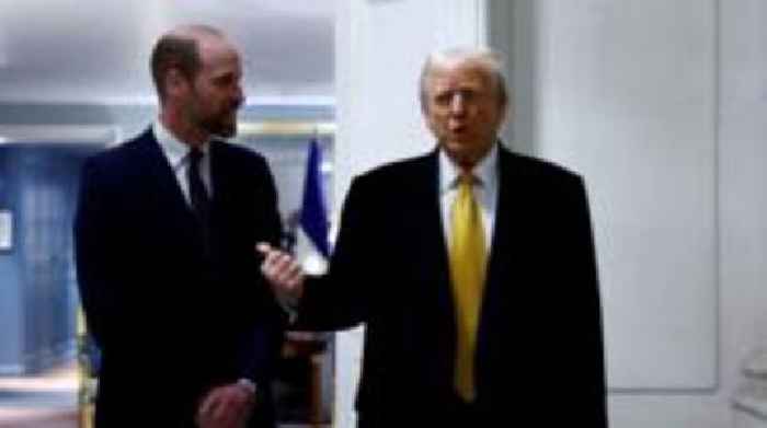 Donald Trump says Prince William 'looks better in person'