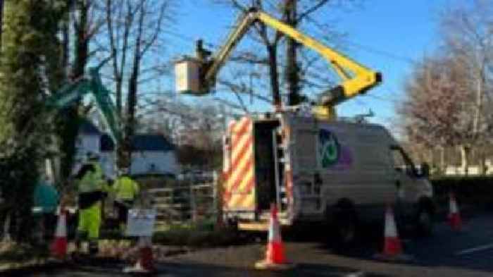 Storm power cuts still affecting 1,500 homes