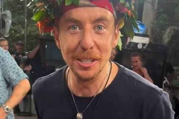 ITV I'm A Celeb star Danny Jones suffers unfortunate mishap moments after being crowned King of the Jungle